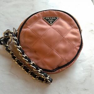 Prada Blush Quilted Mini Bag